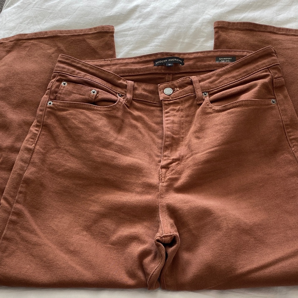 Modern American Ladies Brown Jeans